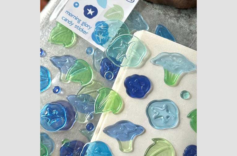 [냥냥빔] 나팔꽃 캔디스티커