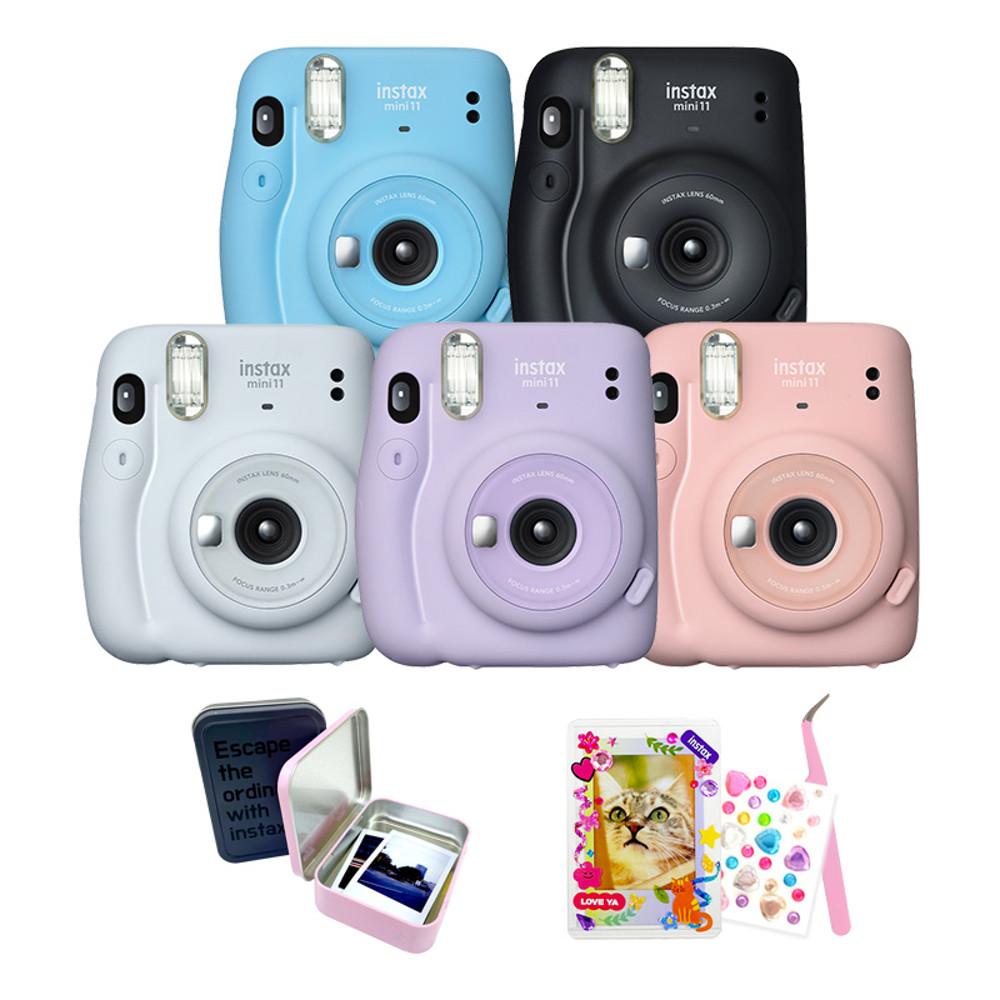 후지필름 정품 인스탁스 미니11 (틴케이스+탑꾸키트 증정)