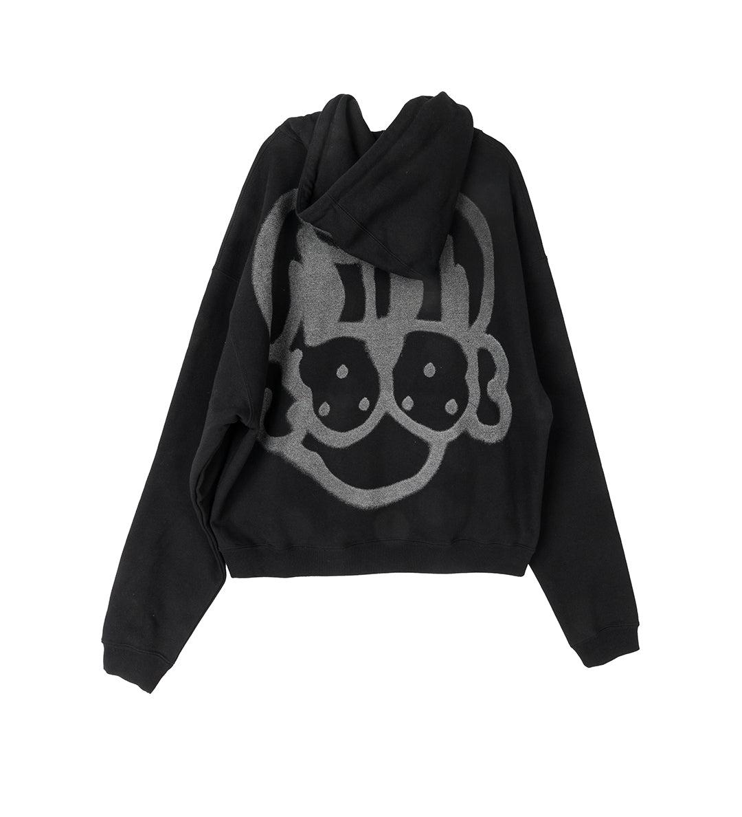 REFLECTIVE FINESSE PUP HOODIE BLACK - M