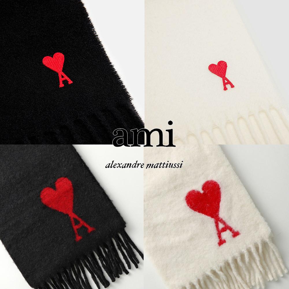 당일발송 아미 목도리 머플러 하트로고 패치