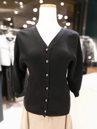 이런 상품 어때요? 나이스클랍   A233PWK663    골지소매 볼륨 니트 가디건