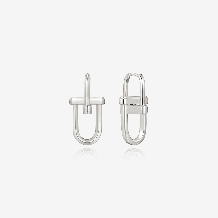 [빠른배송]듀얼 디디 실버 귀걸이 JDRET3S41XX