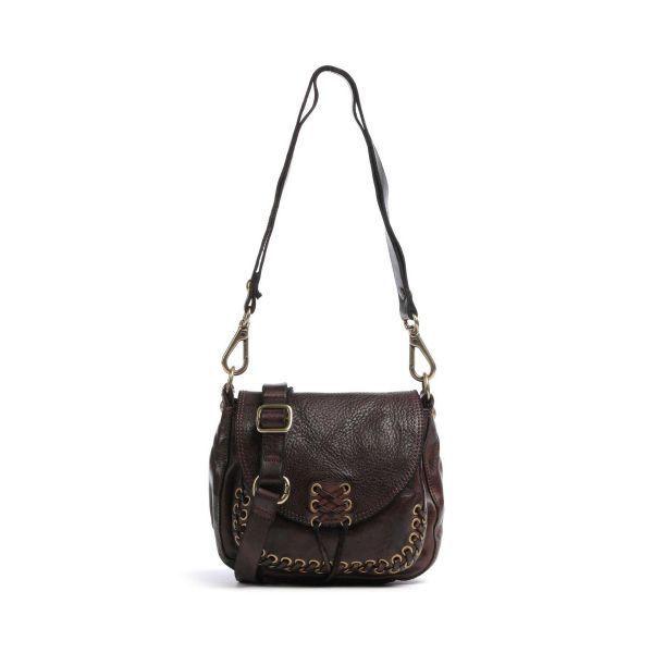 Campomaggi 가방 숄더 백 그레인 소가죽 다크 브라운 2258290