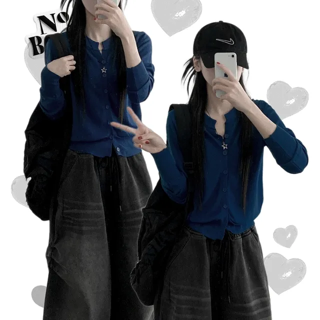 [부드러워요] soft cropped daily cd [ 소프트 크롭 데일리 기본 긴팔 가디건 ]