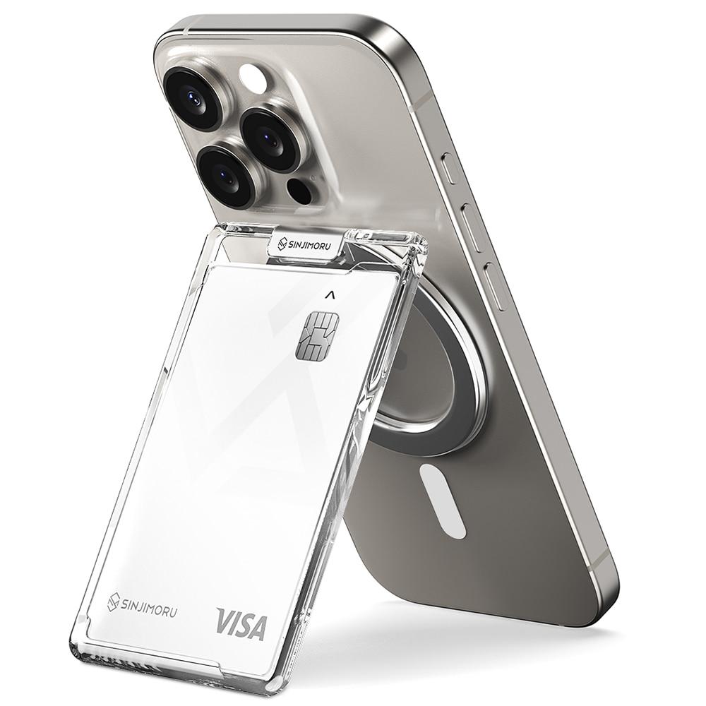 역방향 힌지 맥세이프 M 슬림슬롯 스탠드 카드지갑 케이스