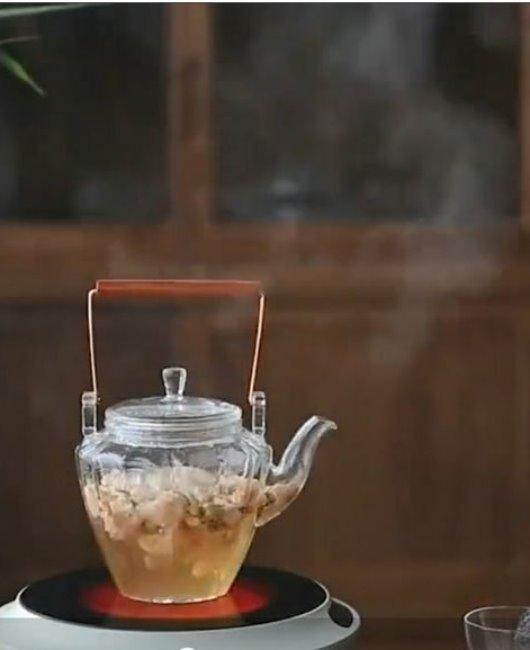 글라스 티포트 - 각형