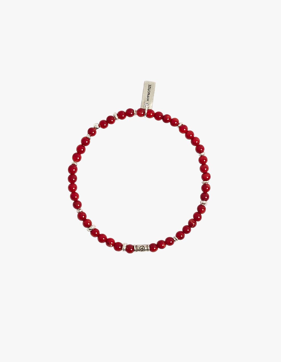 COLOR BALL BRACELET [RED/BLUE/BLACK]