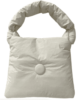 cushion bag ivory
