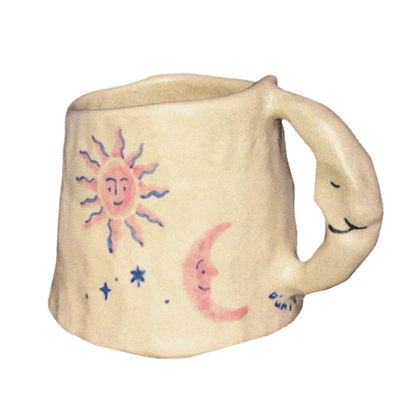 (D'unique) Calm Moon Mug Pink