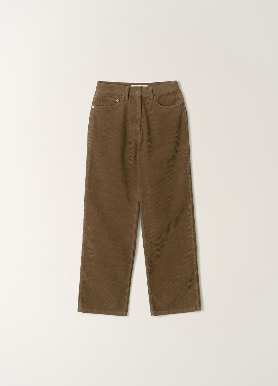 Cocoon corduroy pants (Camel)