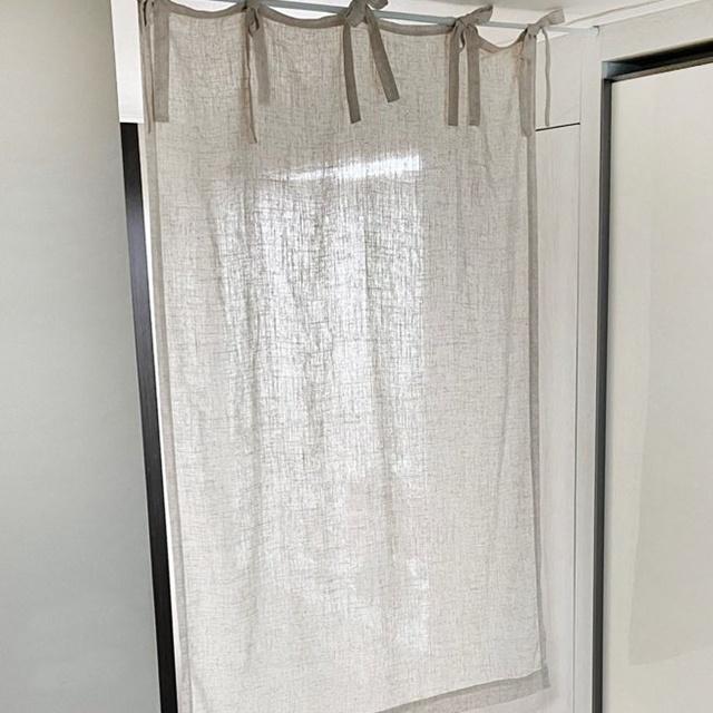 오트밀 린넨 가리개 바란스 2종