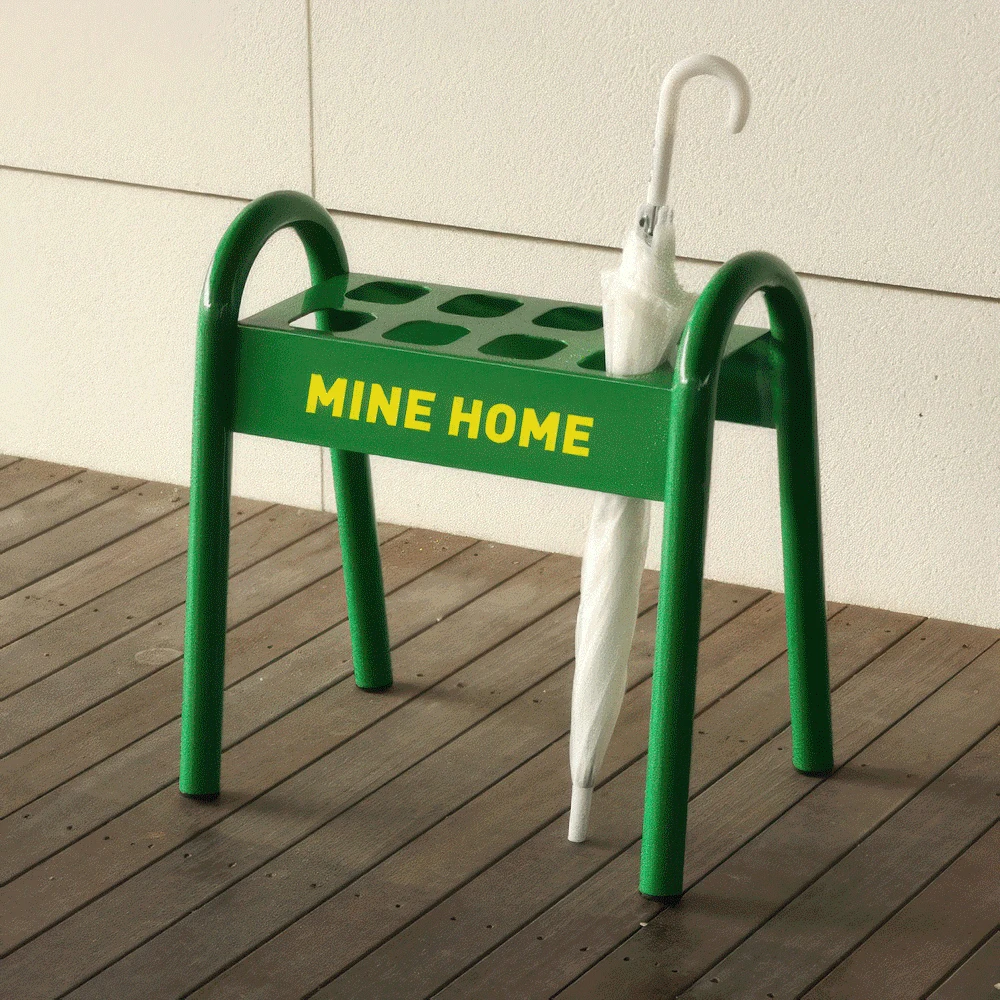 오픈투클로즈 미니 스틸 우산꽂이