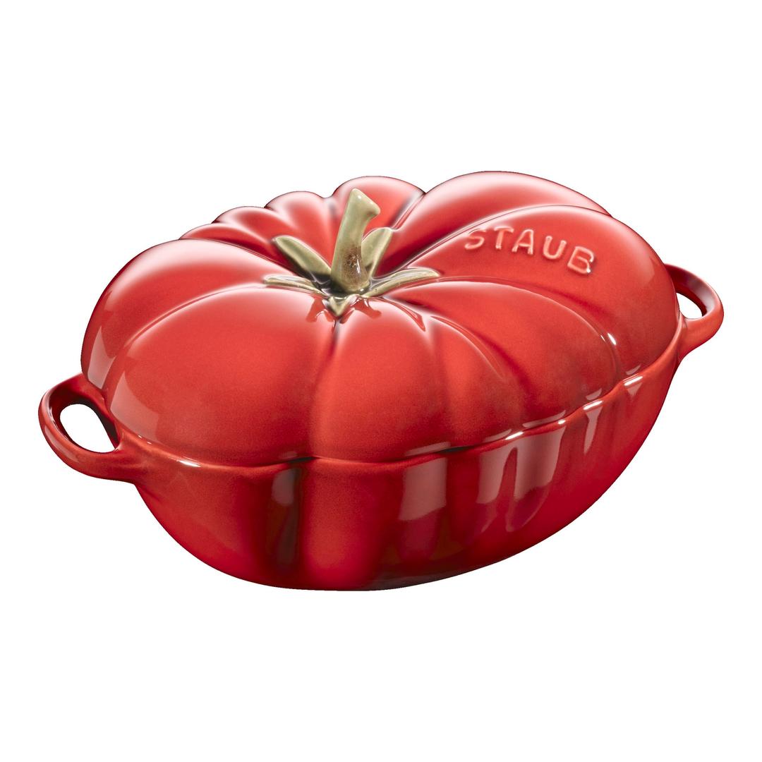 Staub Ceramique 16 cm tomato ceramic Cocotte cherry