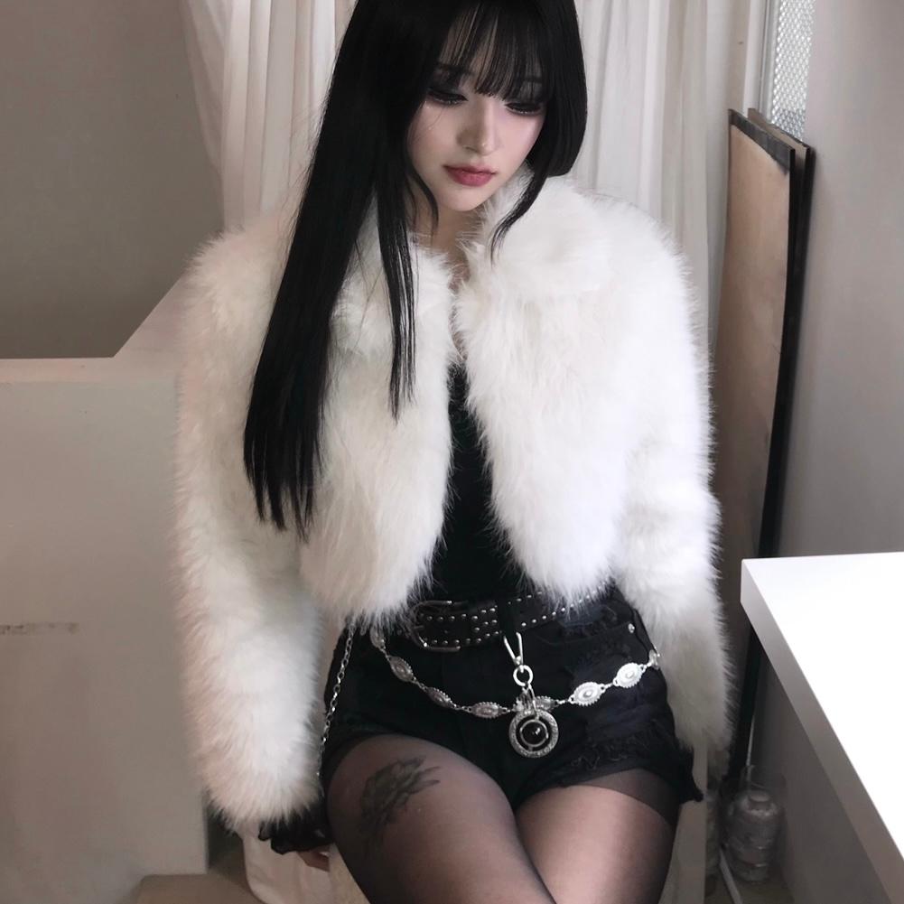 Holiday bolero fur jacket (2colors)