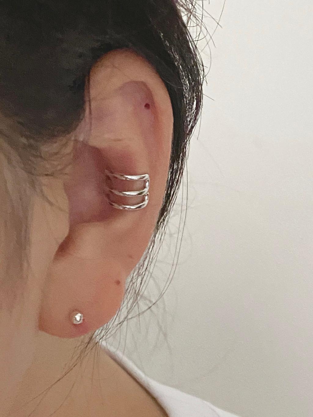 트리플 라인 이너컨츠 피어싱