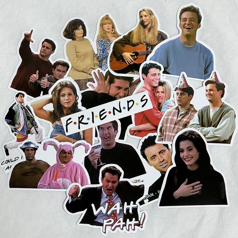 미드 프렌즈 다이어리 노트북 캐리어 커스텀 스티커 50장 세트