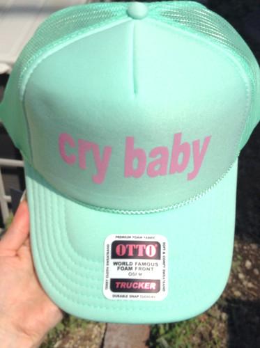 Ashley Williams / GREEN CAP / CRY BABY