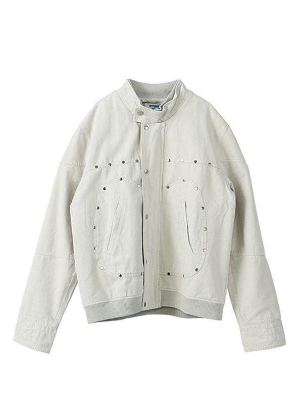 JAKOB 스터드 장식 코튼 자켓