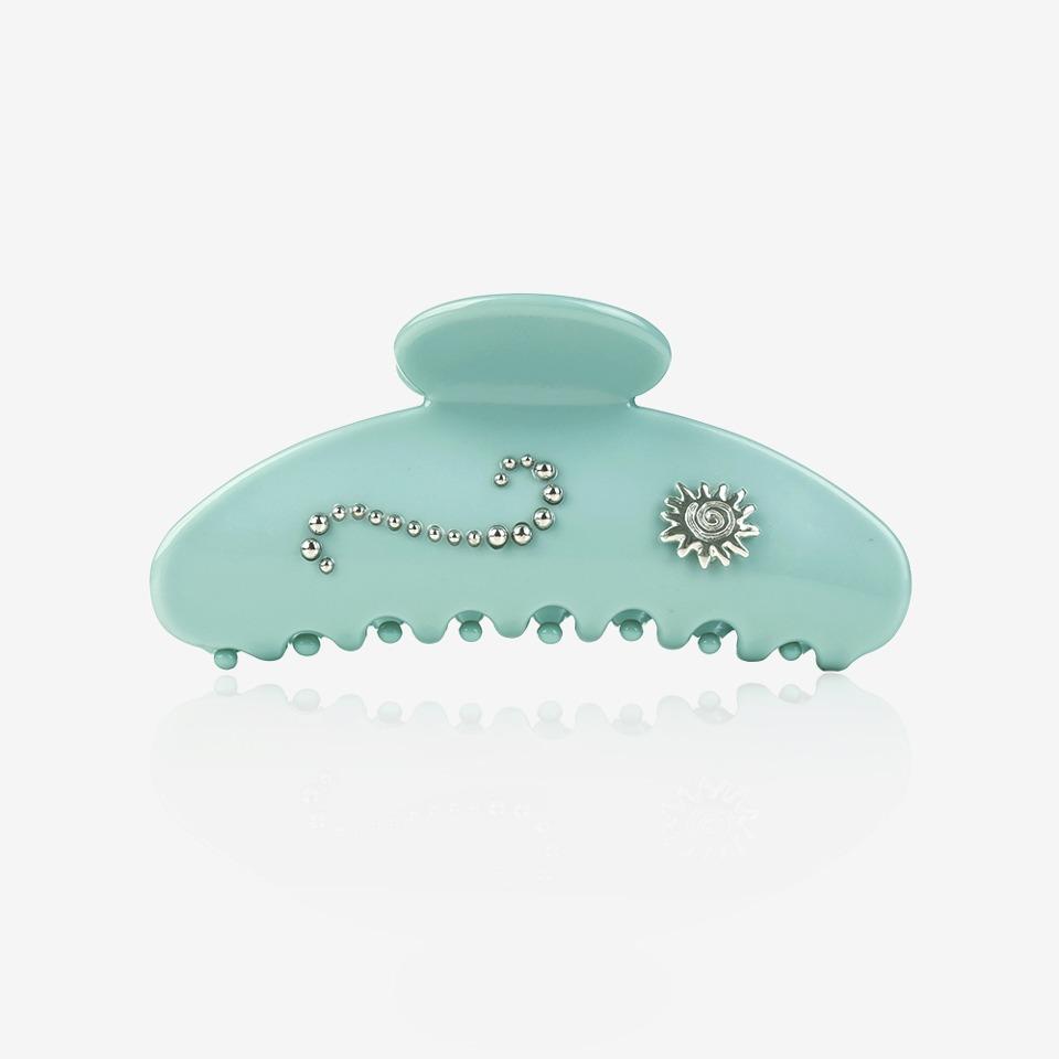 [9/13 예약배송] Sea horse hair claw, MINT