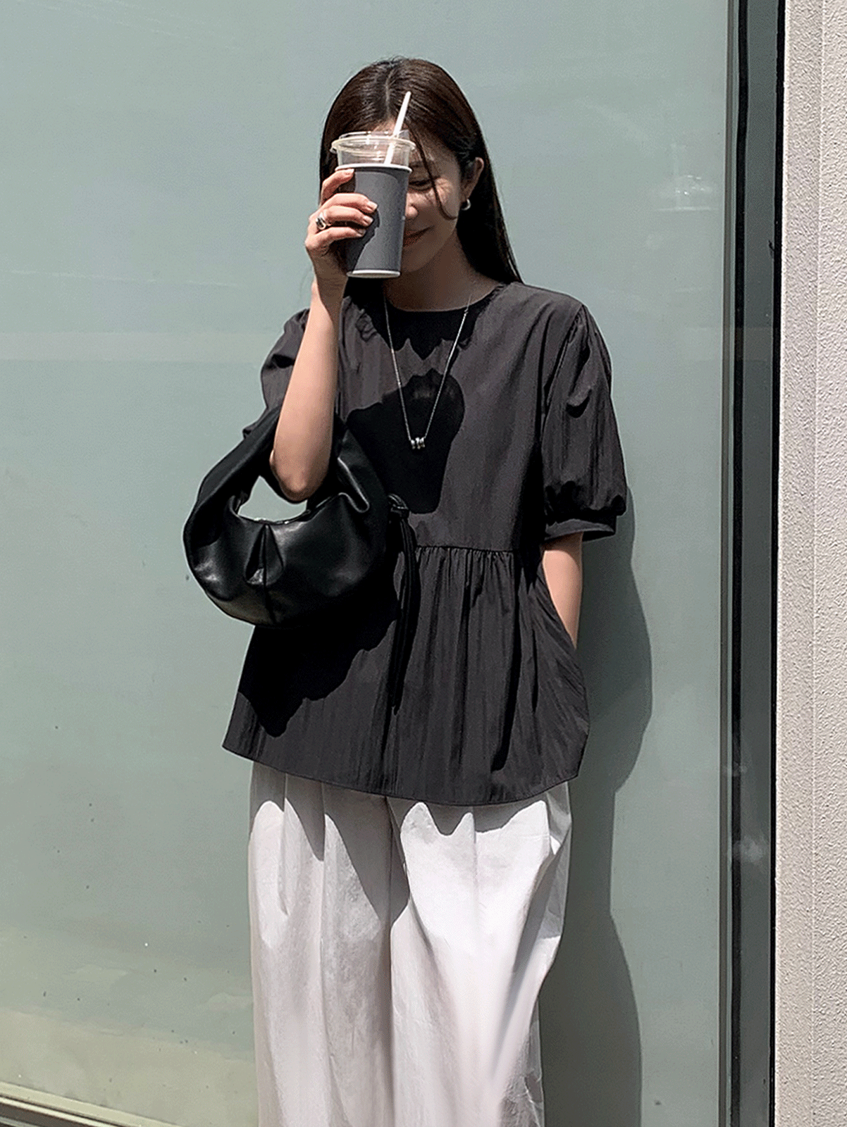 어리틀빗 nuff puff blouse (3color) 주문폭주! 아이 당일발송