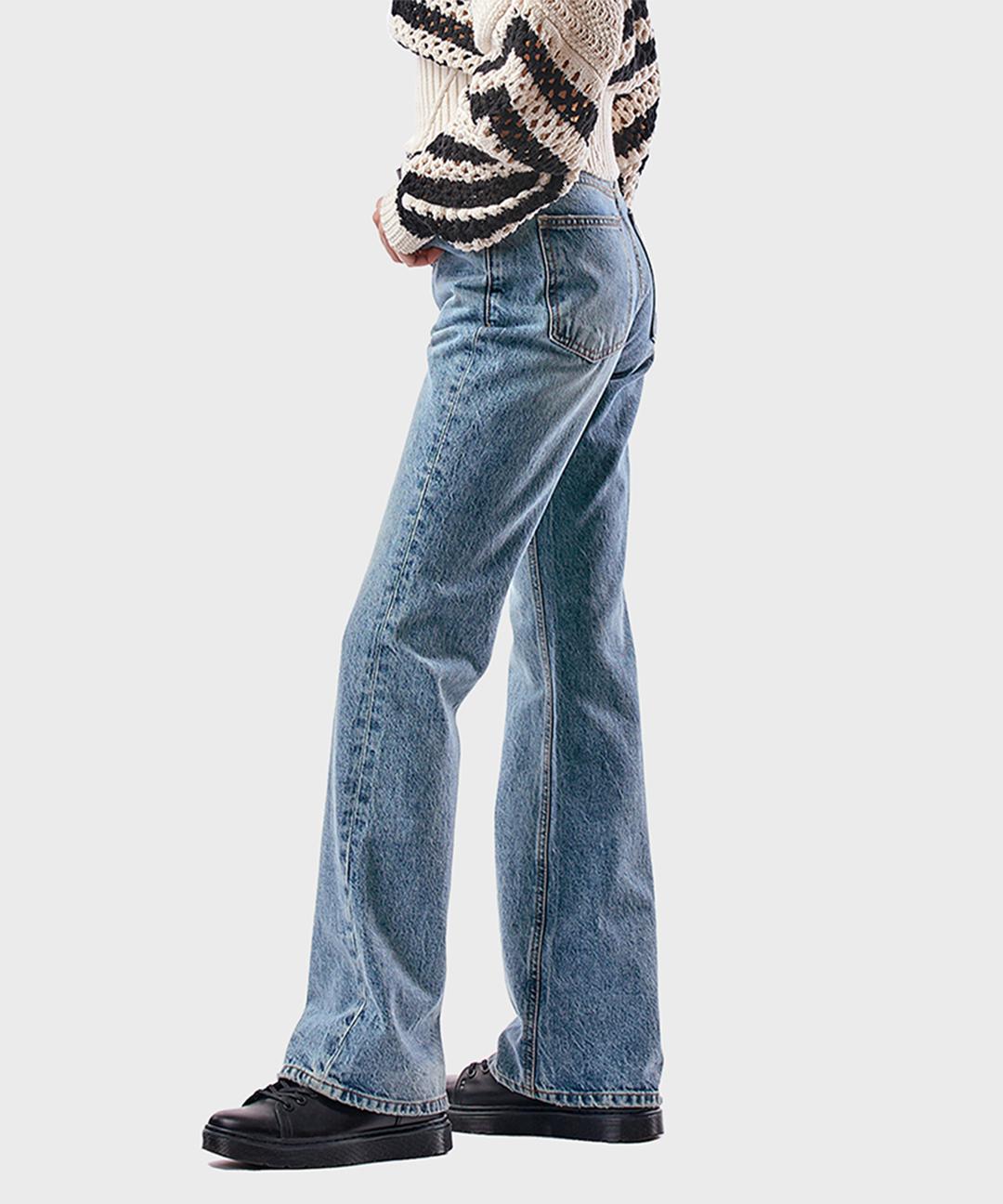 시그니쳐 와이드 데님 부츠컷