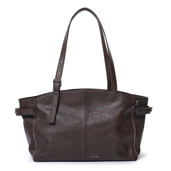 (8/21 입고) 지퍼쇼퍼백 zipper shopper bag M brushed chocolate
