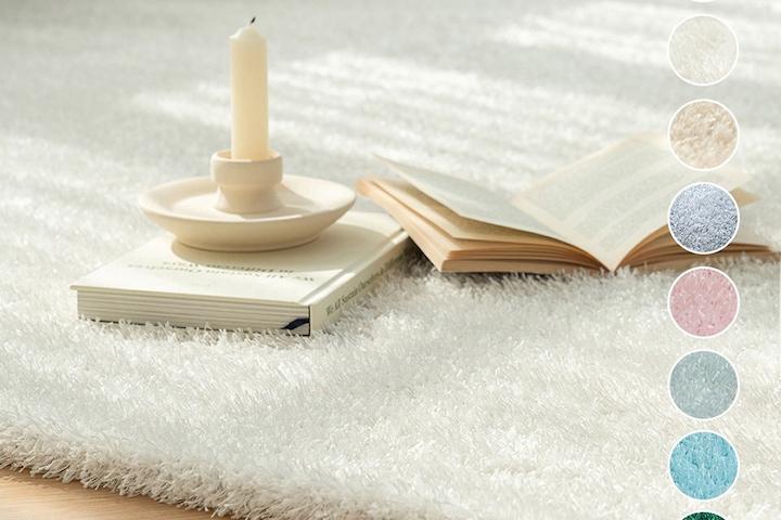 [5%쿠폰]칼린 사계절 카페트 단모 워셔블 거실러그 4size 8color