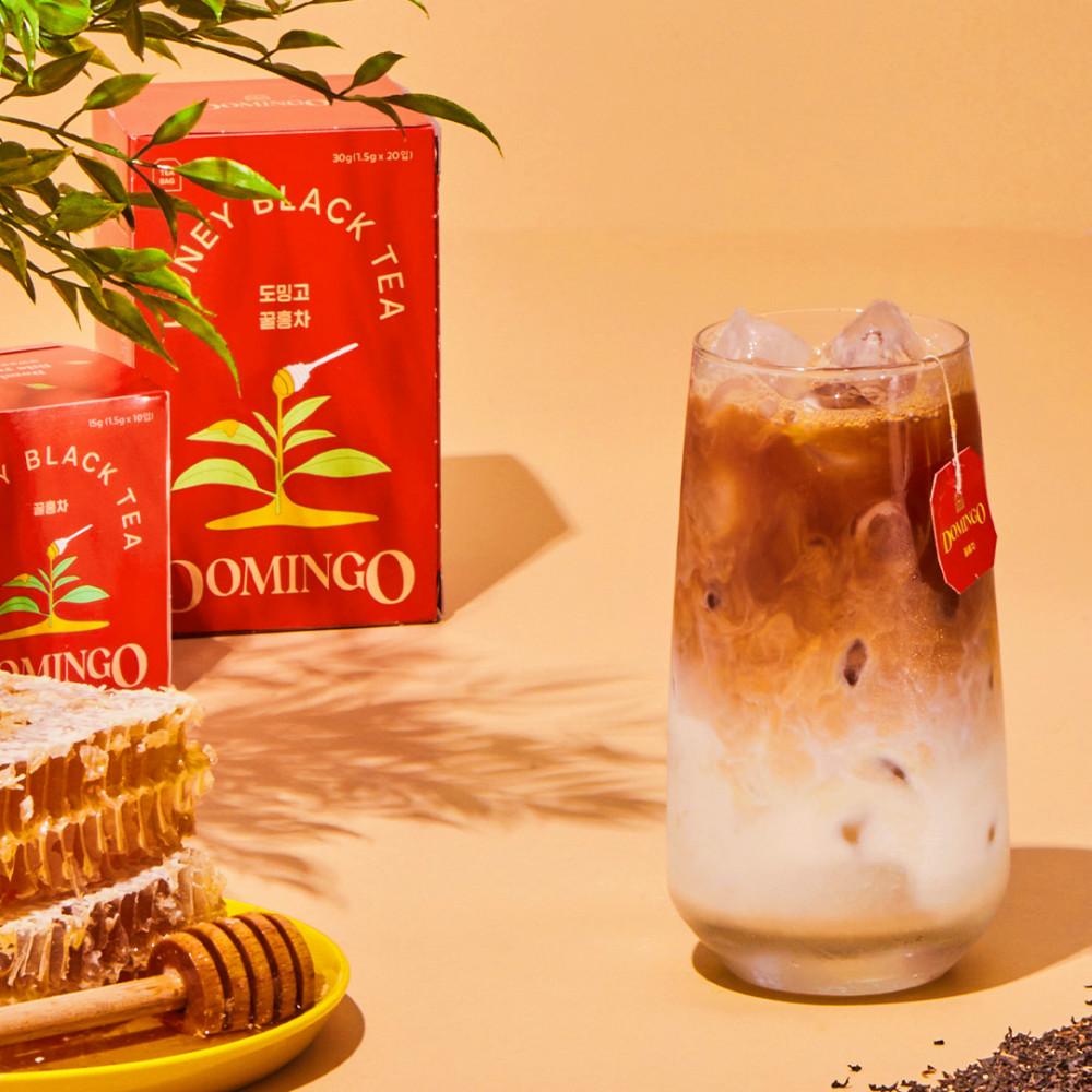 도밍고 클래식 밀크티 꿀홍차 20티백 스페인 아이스티 꿀차 수입차 [원산지:스페인]
