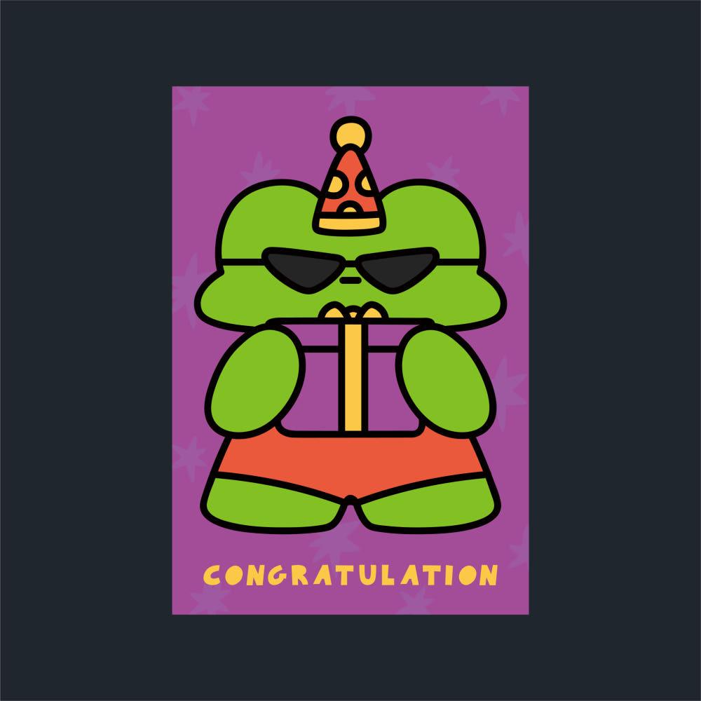 [펭귄별]CONGRATULATION 2 엽서