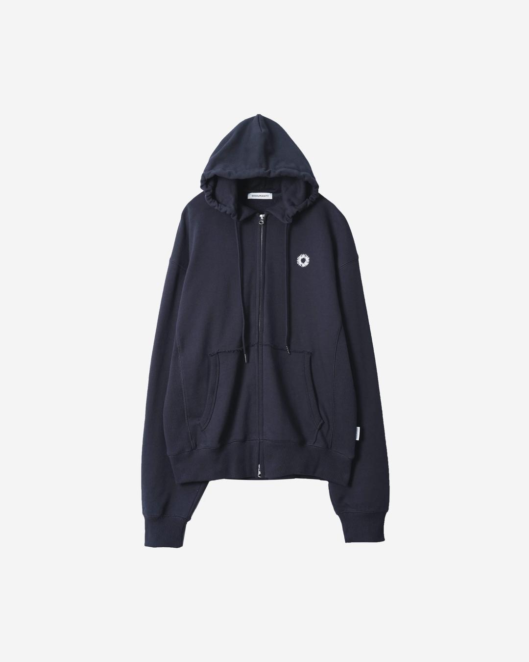 EVD Hooded Zip-Up Dark Navy