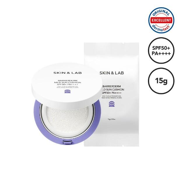 베리어덤 마일드 선쿠션 15g 본품+리필