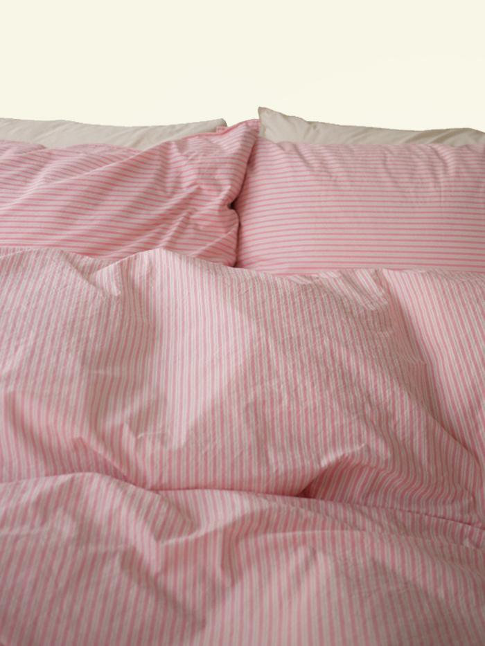 Soft, washed cotton bedding 60수 Stripe 5colors