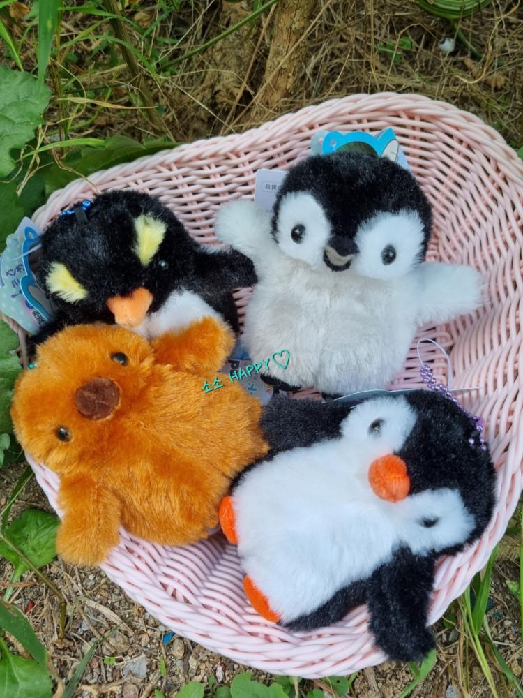 어뮤즈 아기 펭귄 섬 친구들 퍼레이드 시즌 3 인형 키링 황제 로열 킹 요정 동물 선물