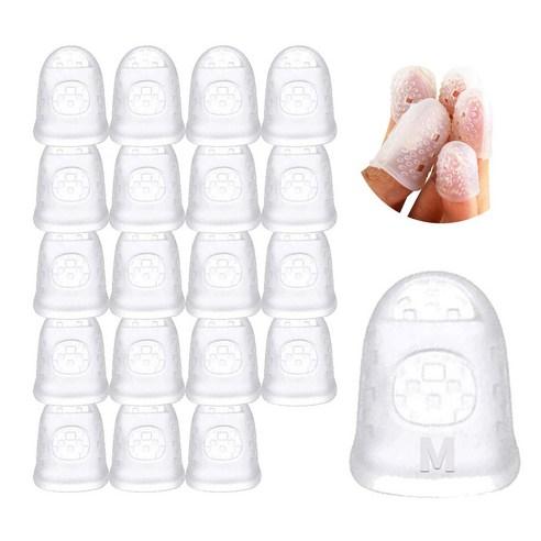 르디아망 손가락 골무 사무용 기타 실리콘 고무 검지 법원 작업 투명 - 사무용골무/해면기 | 쿠팡