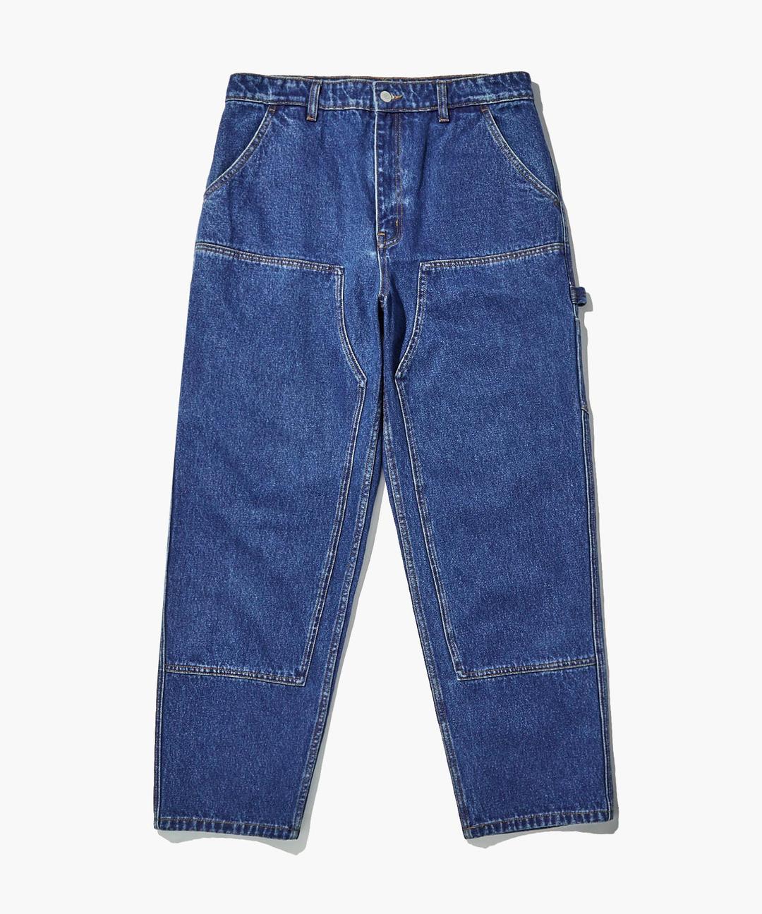 CARPENTER DOUBLE KNEE PANTS_BLUE