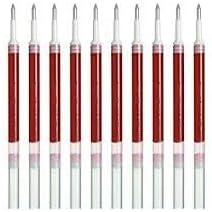 Pentel Refills Ink for EnerGel Liquid Gel Pen, 0.7mm, Red Ink, Value Set