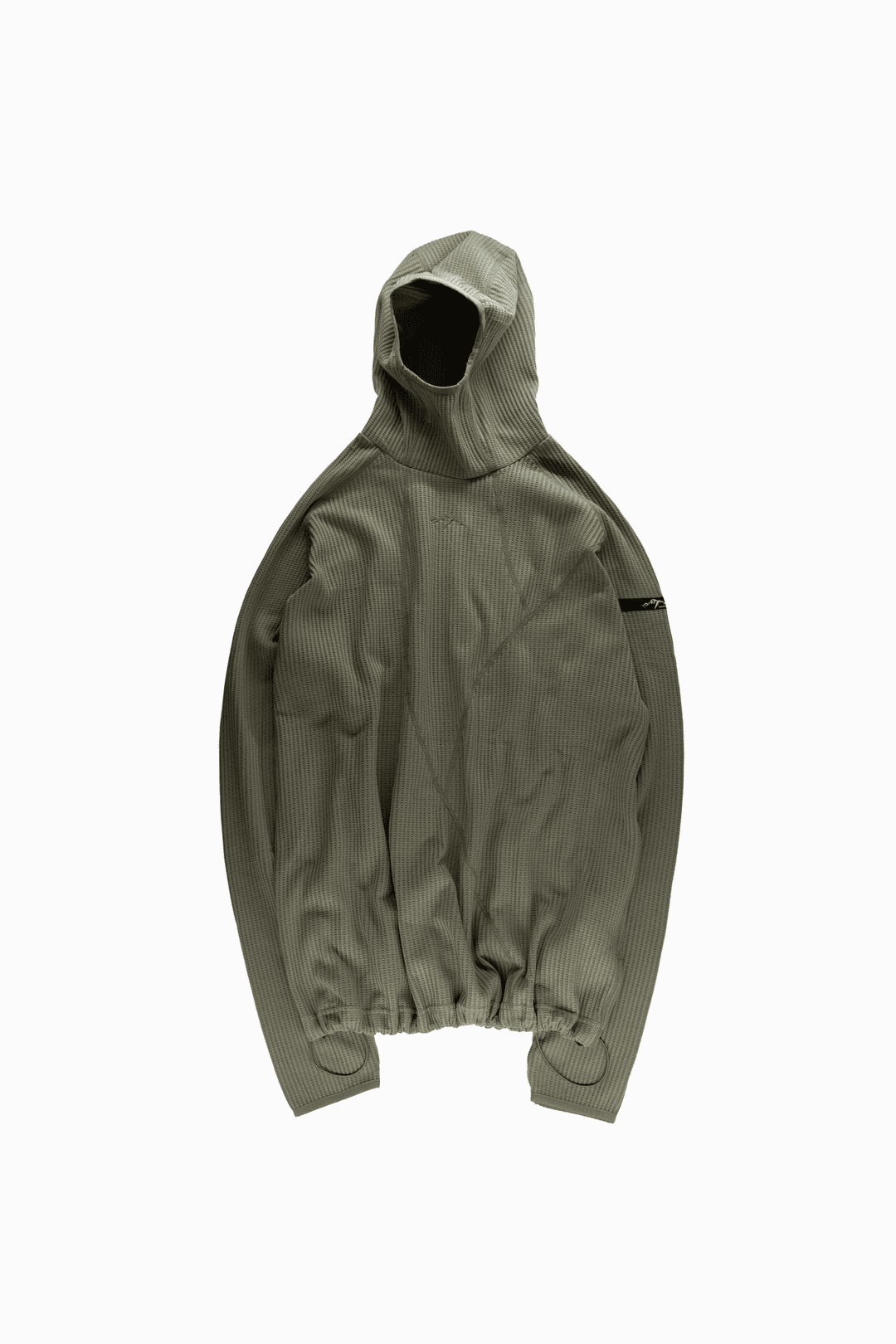 waffle warmer hoodie (khaki color)