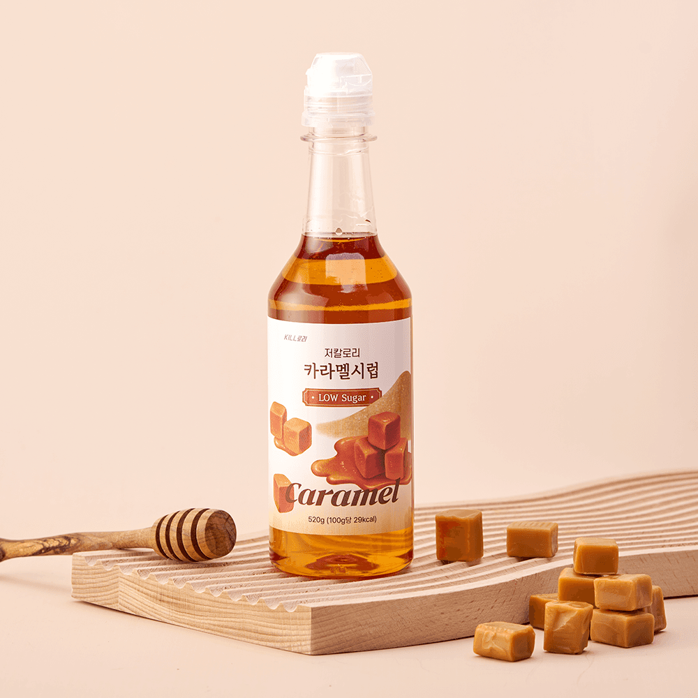저칼로리 저당 카라멜 시럽