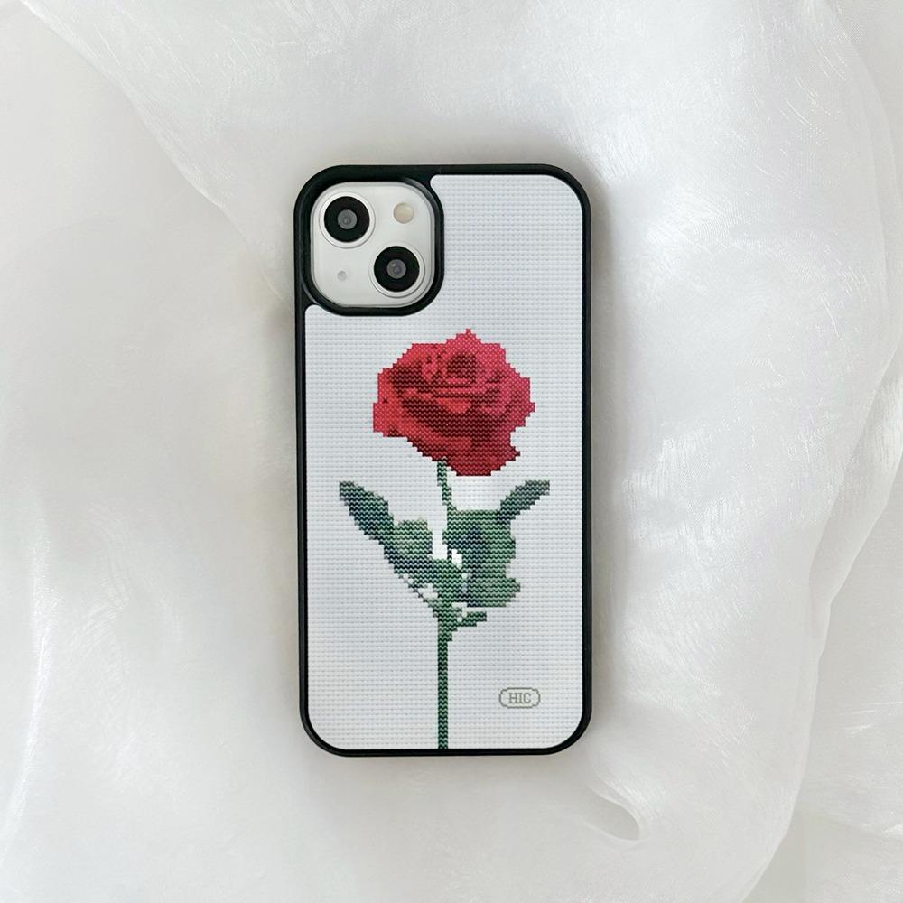 Rose Cross Stitch Bumper Case_HC2477EP001M