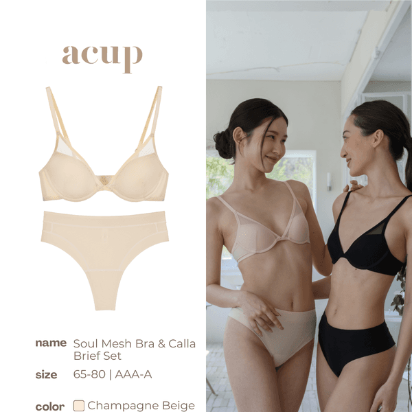 Soul Mesh Bra x Calla Brief Set