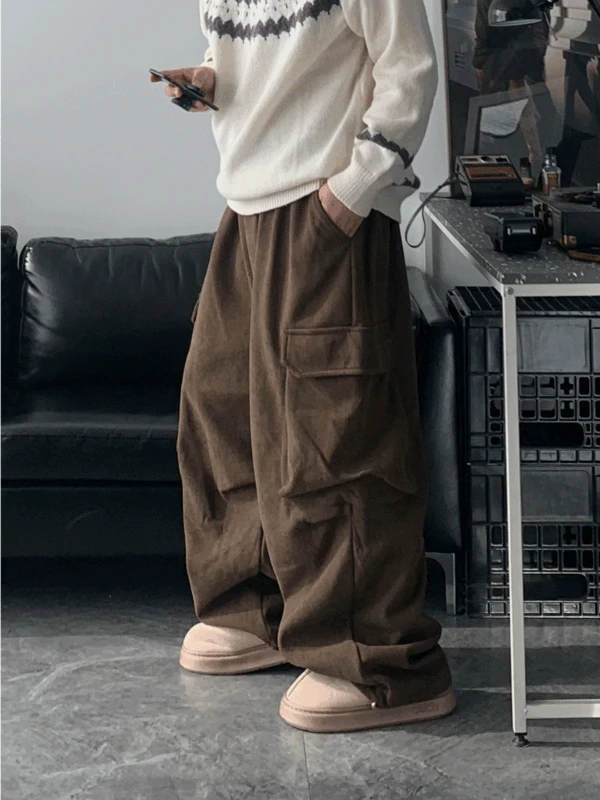 (핫기모 , 신발무료증정) 테디 코듀로이 기모 팬츠 -2color