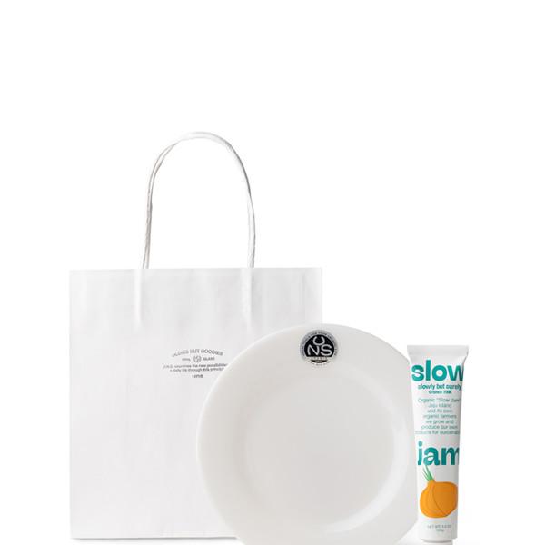[슬로우잼x언스] 양파잼 + 8인치 플레이트 선물 세트