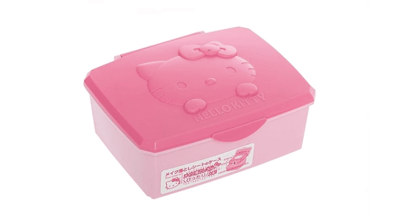 [일본정품]헬로키티 소품 보관 케이스 탑로더 보관함