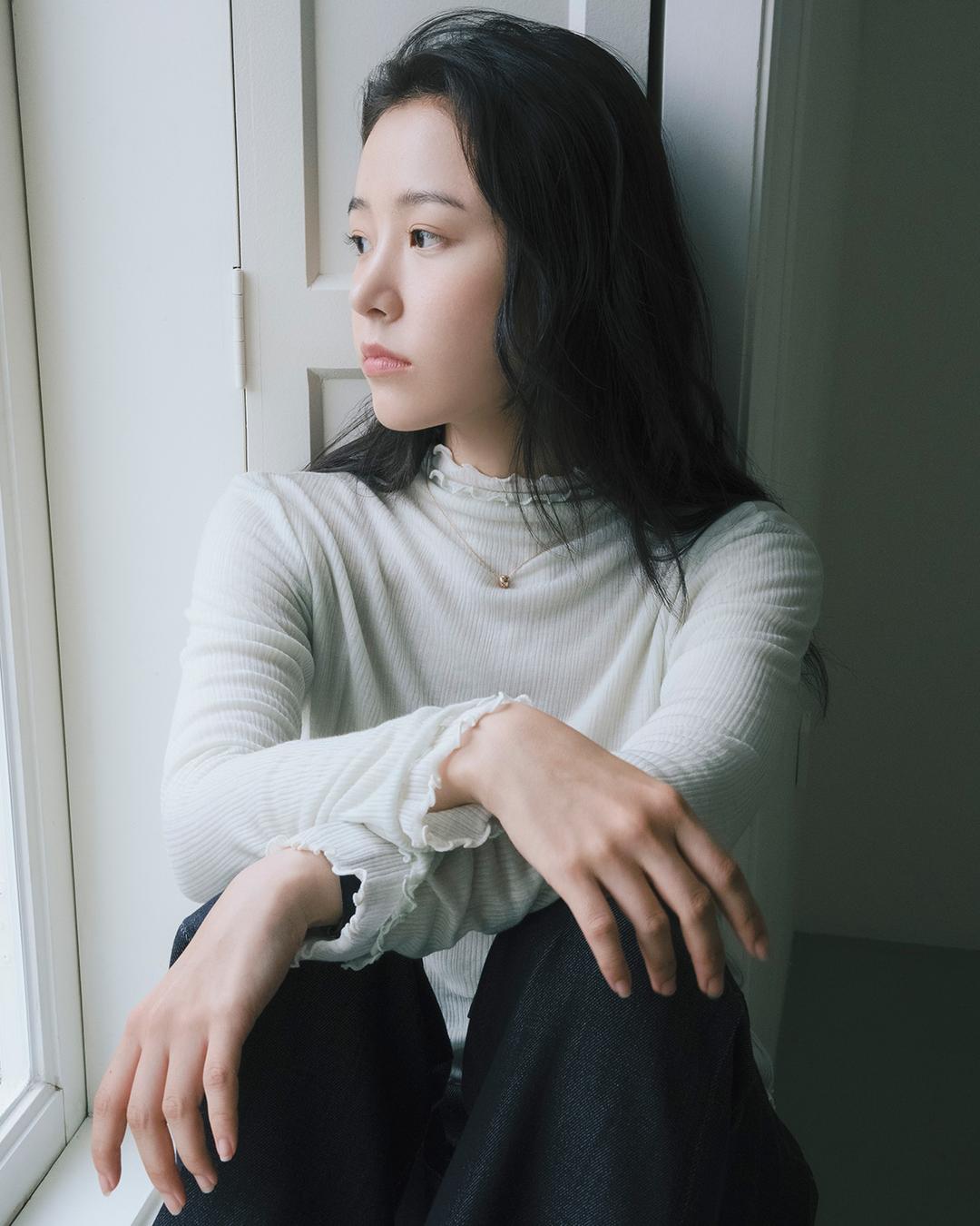 루엘 하프넥 티셔츠