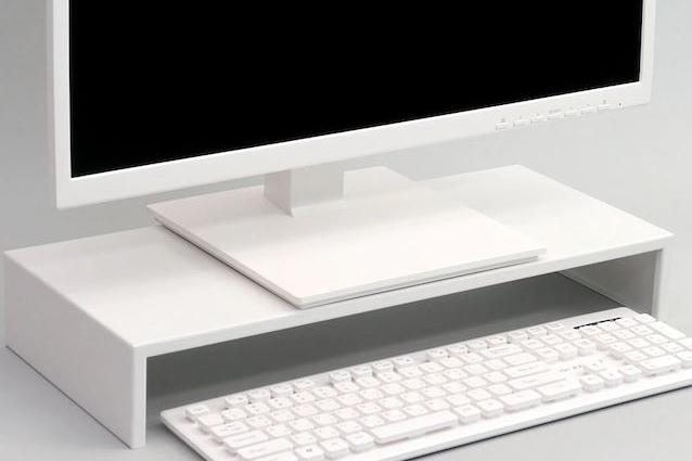 [오늘의딜]큐데스크 메탈 모니터받침대