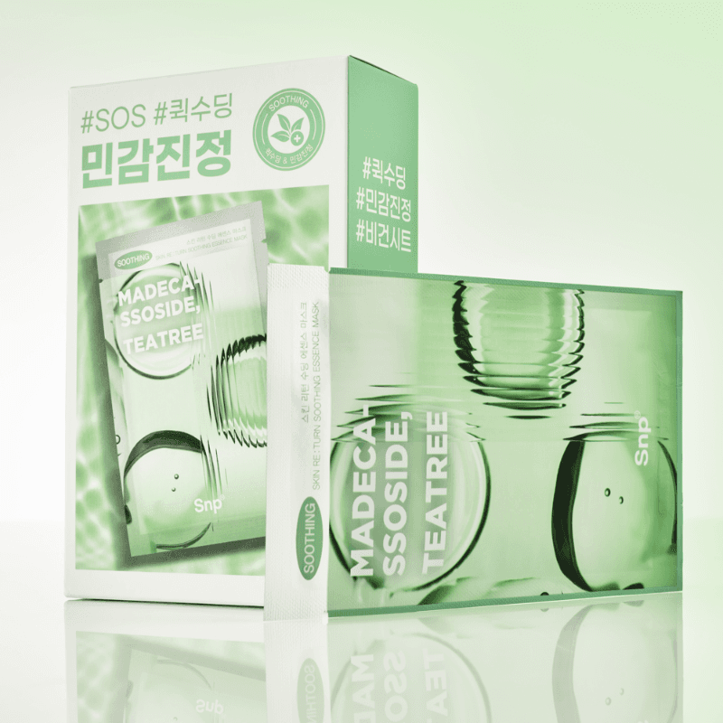 스킨 리턴 수딩 에센스 마스크 10매