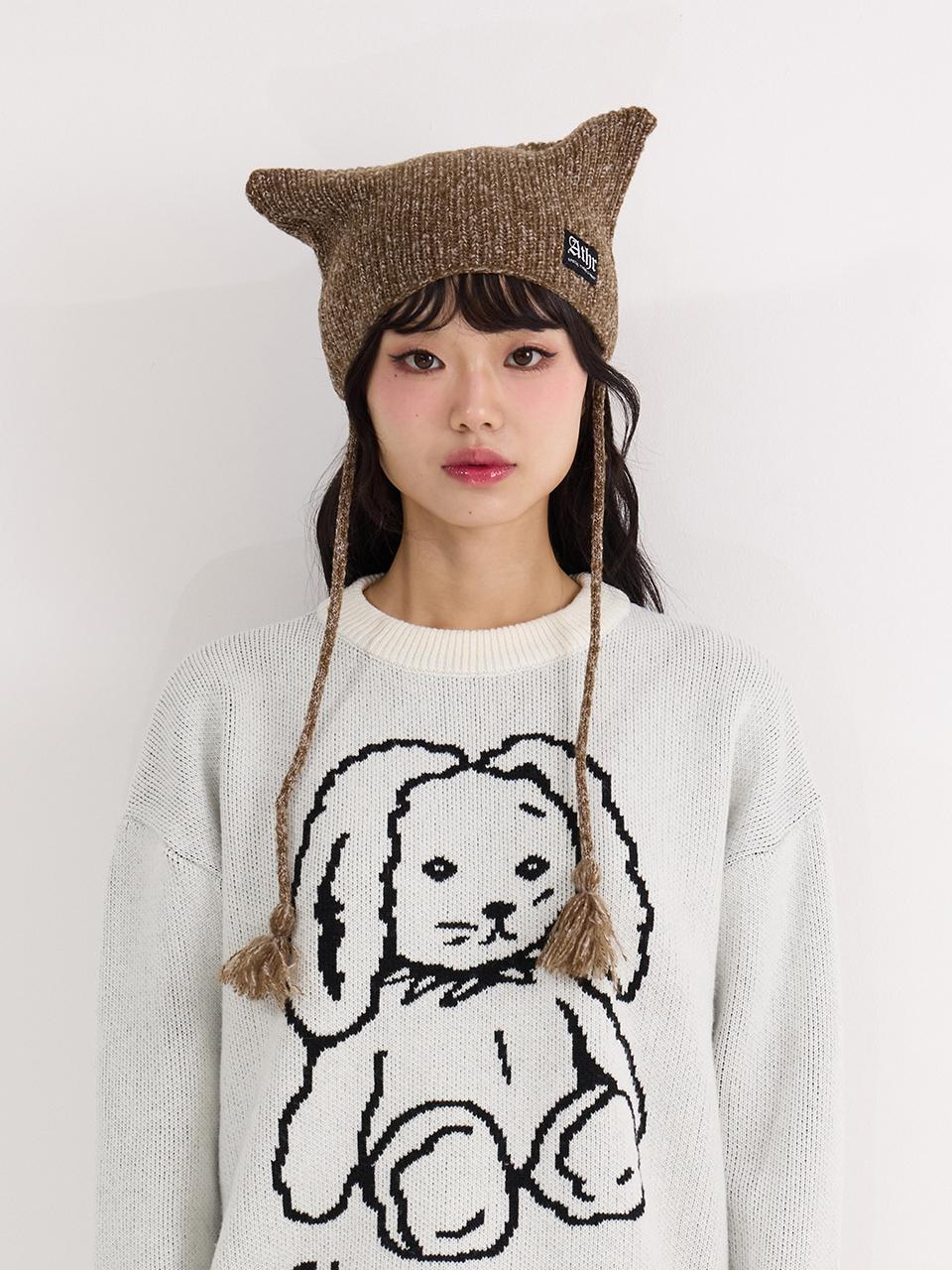 브라운 부클 버니 비니