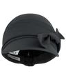 RIBBON TIE CAP CHARCOAL
