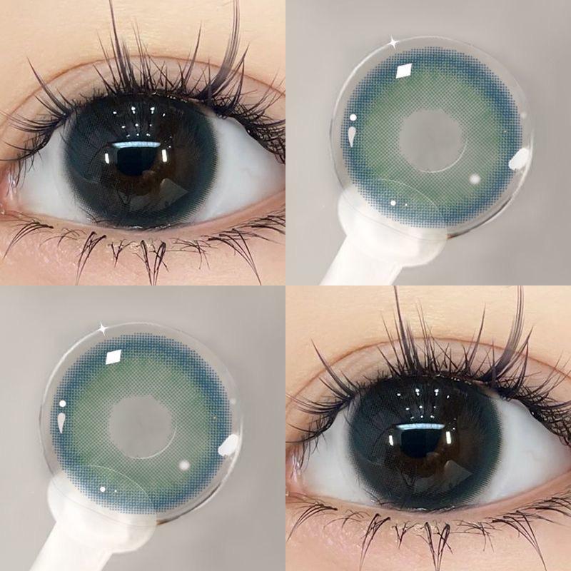 Emerald Blue Contact Lenses (12 months wear)