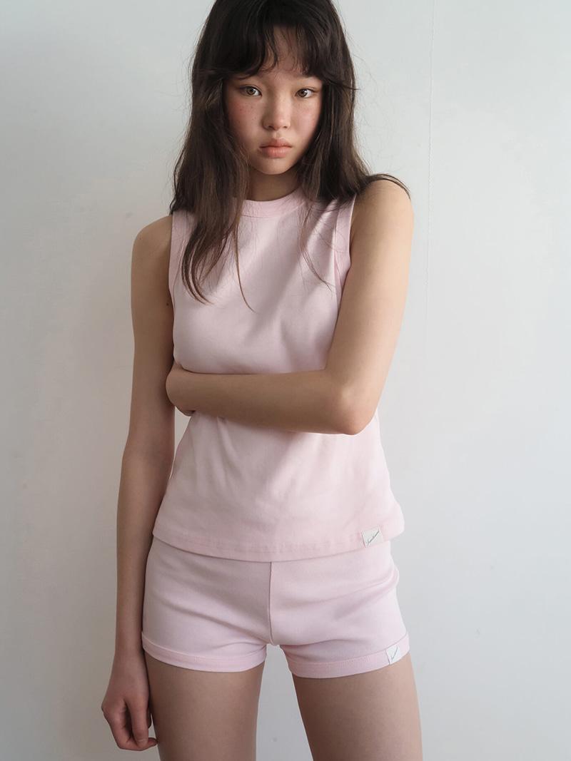 Alsu Cotton Sleeveless Pink